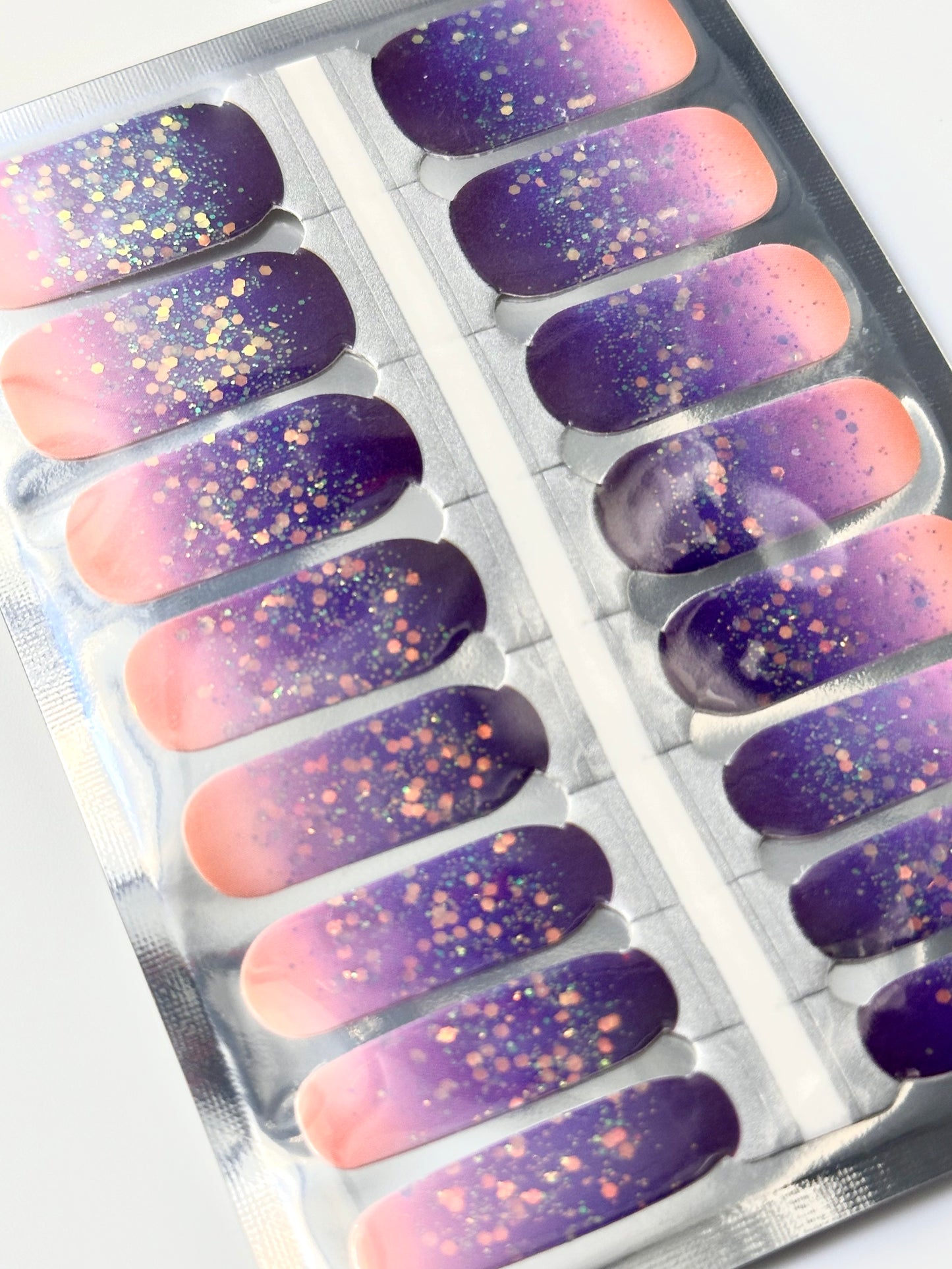 Mermaid Spark Nagel Wraps