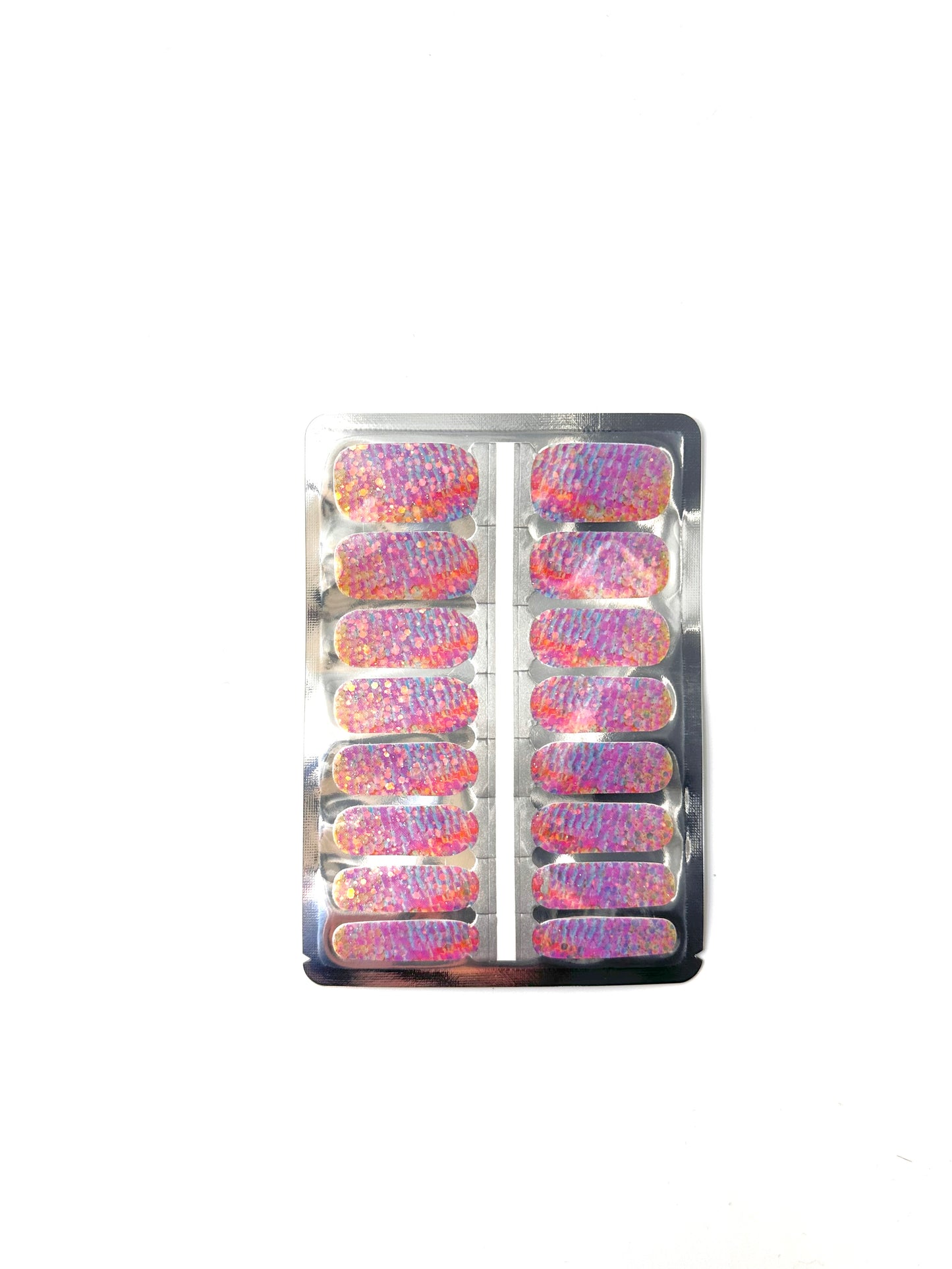 Unicorn Glitter Nagel Wraps