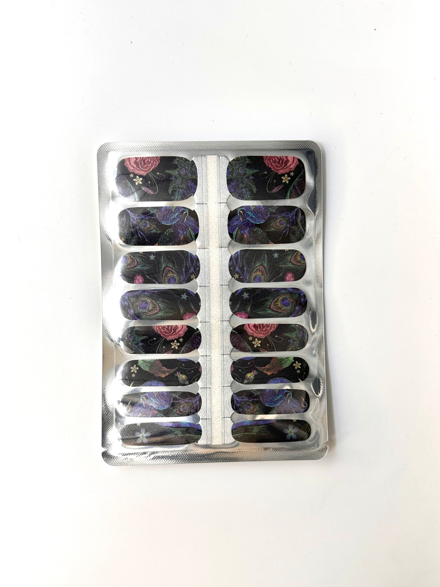 Majestic Peacock Nagel Wraps
