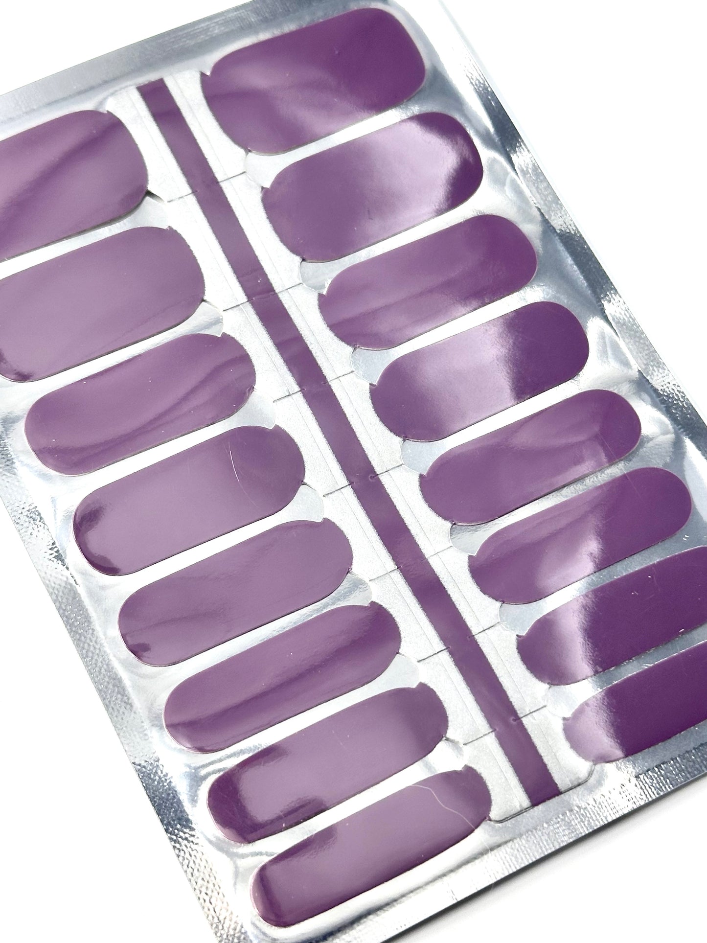 Solid Purple Nagel Wraps