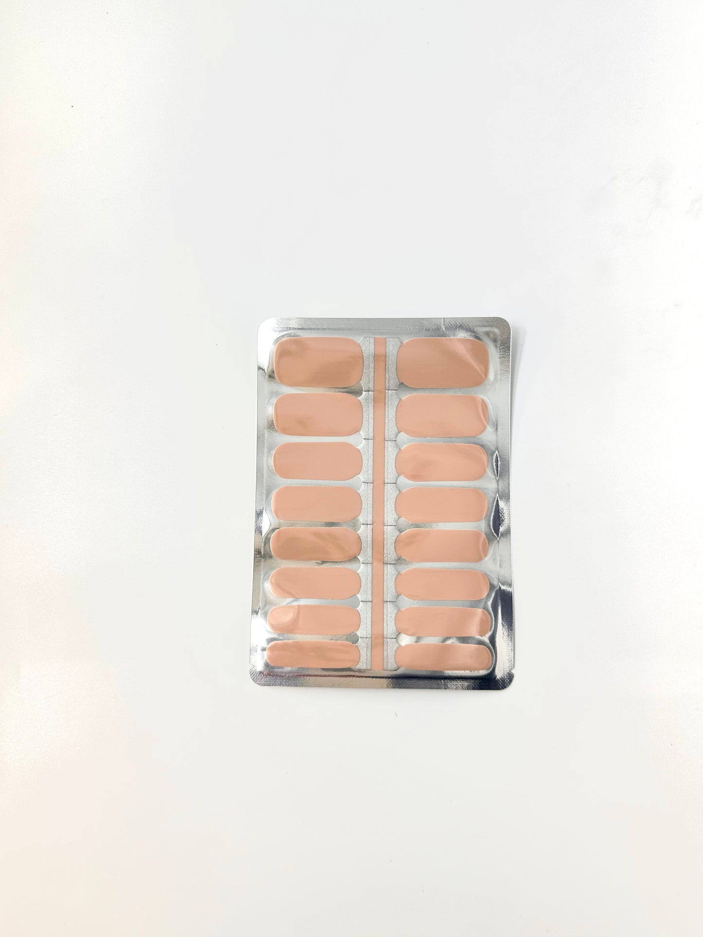 Solid Beige Nagel Wraps