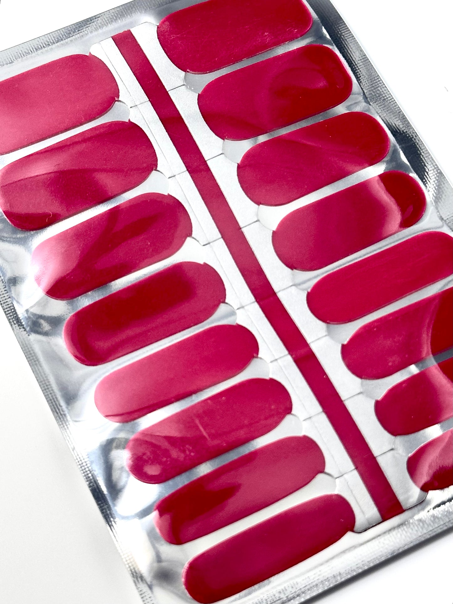 Solid Dark Rose Nagel Wraps