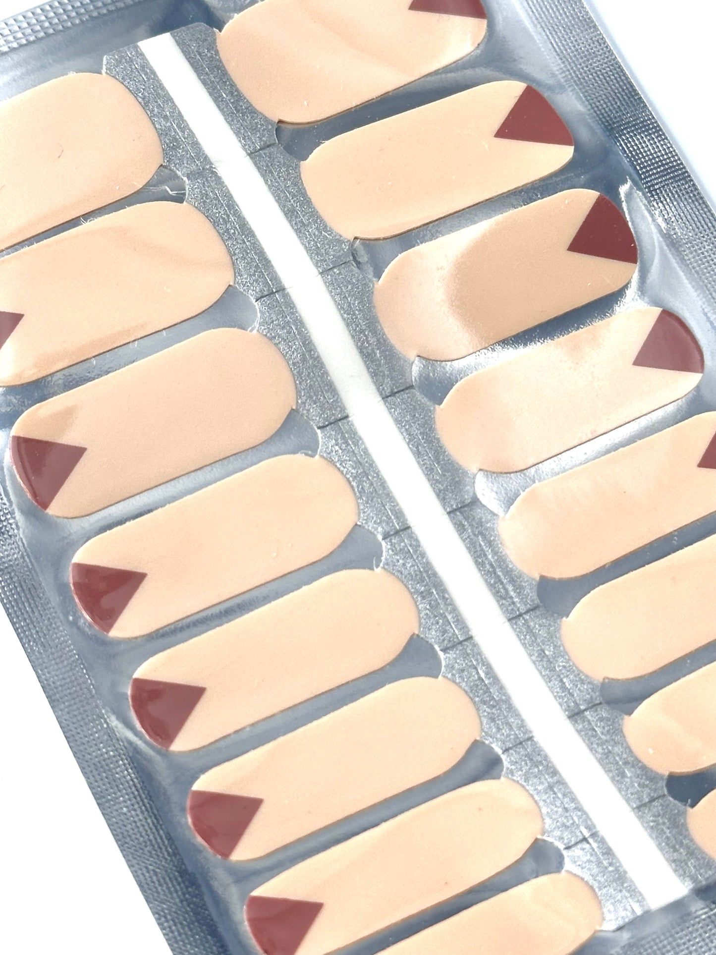 Mocha Edge Nagel Wraps