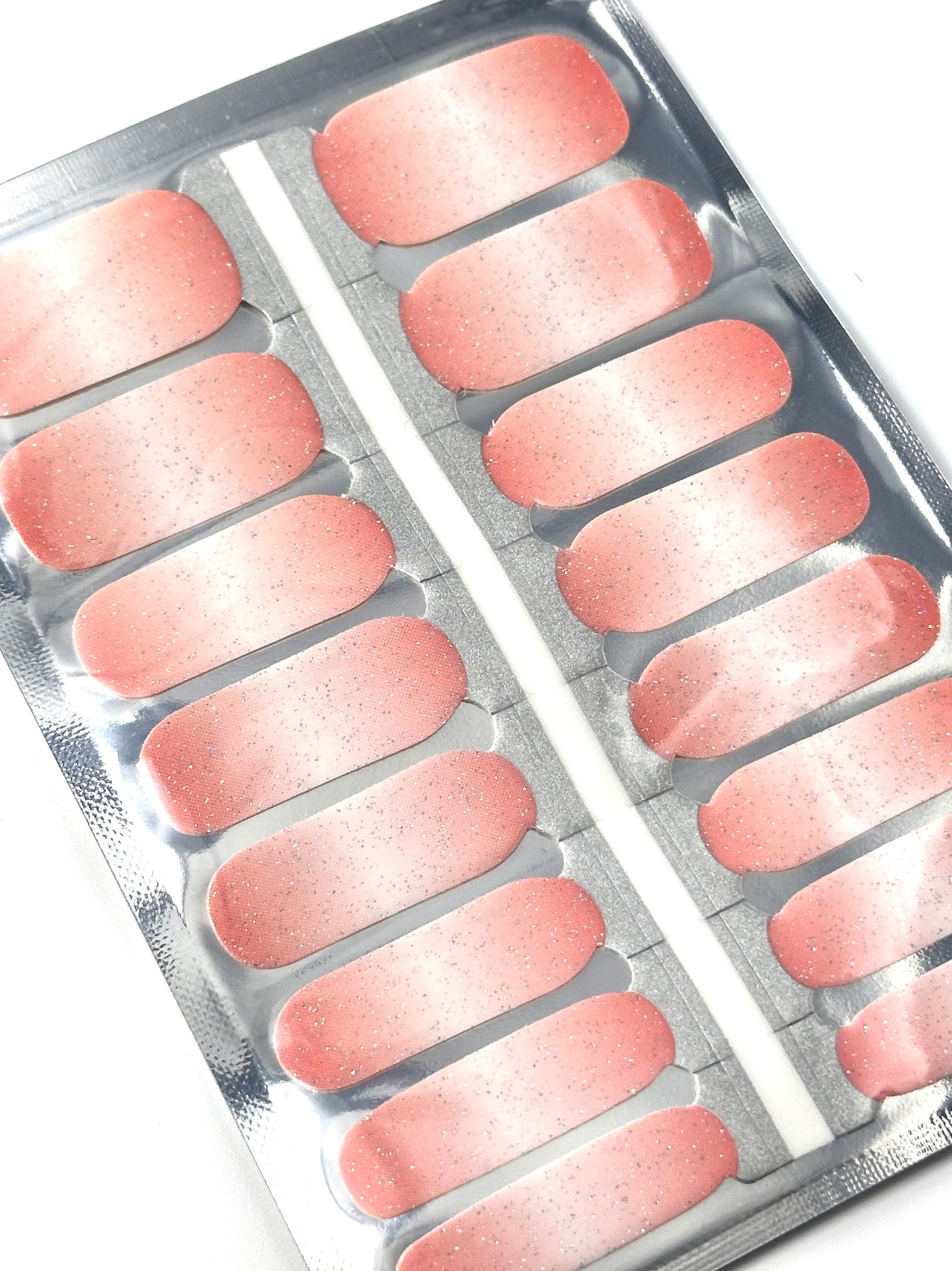 Milkshake Sparkle Nagel Wraps