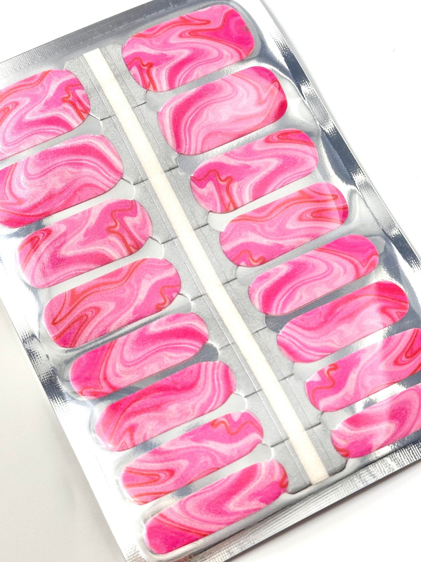 Hot Pink Nagel Wraps