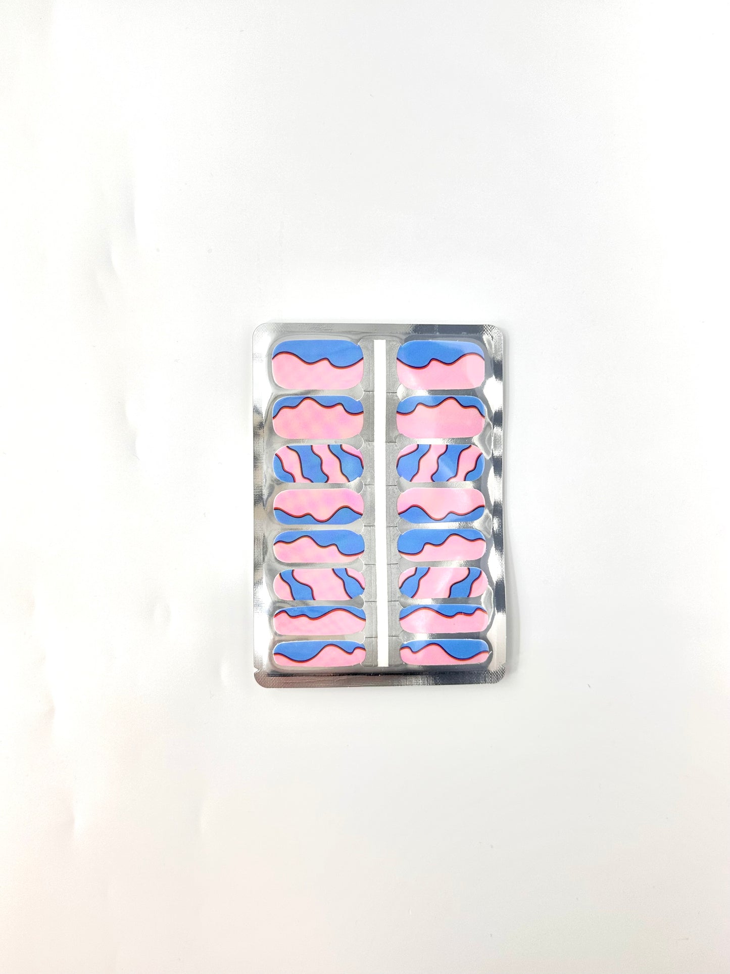 Candy Swirls Nagel Wraps