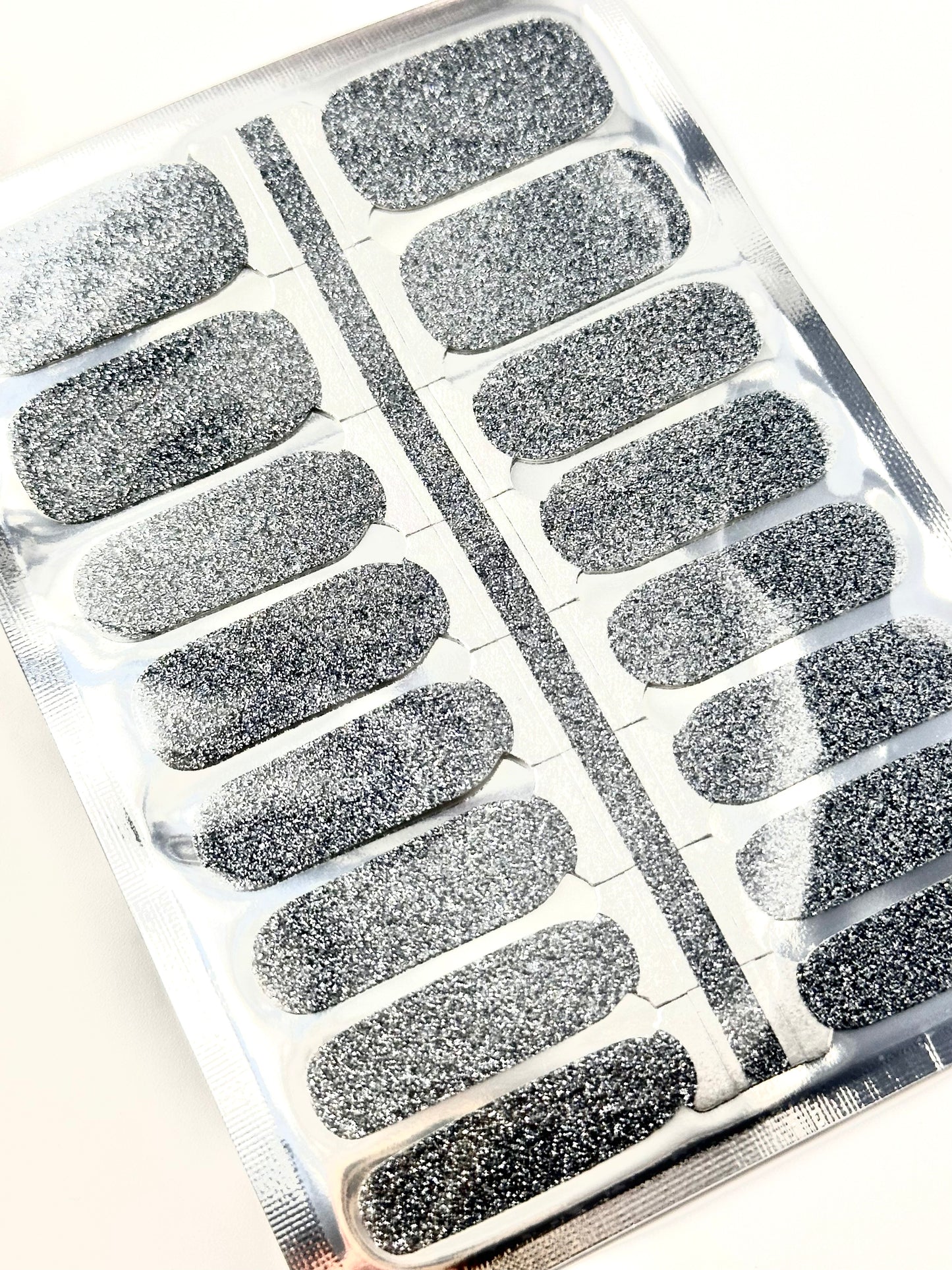 Dark Glitter Nagel Wraps