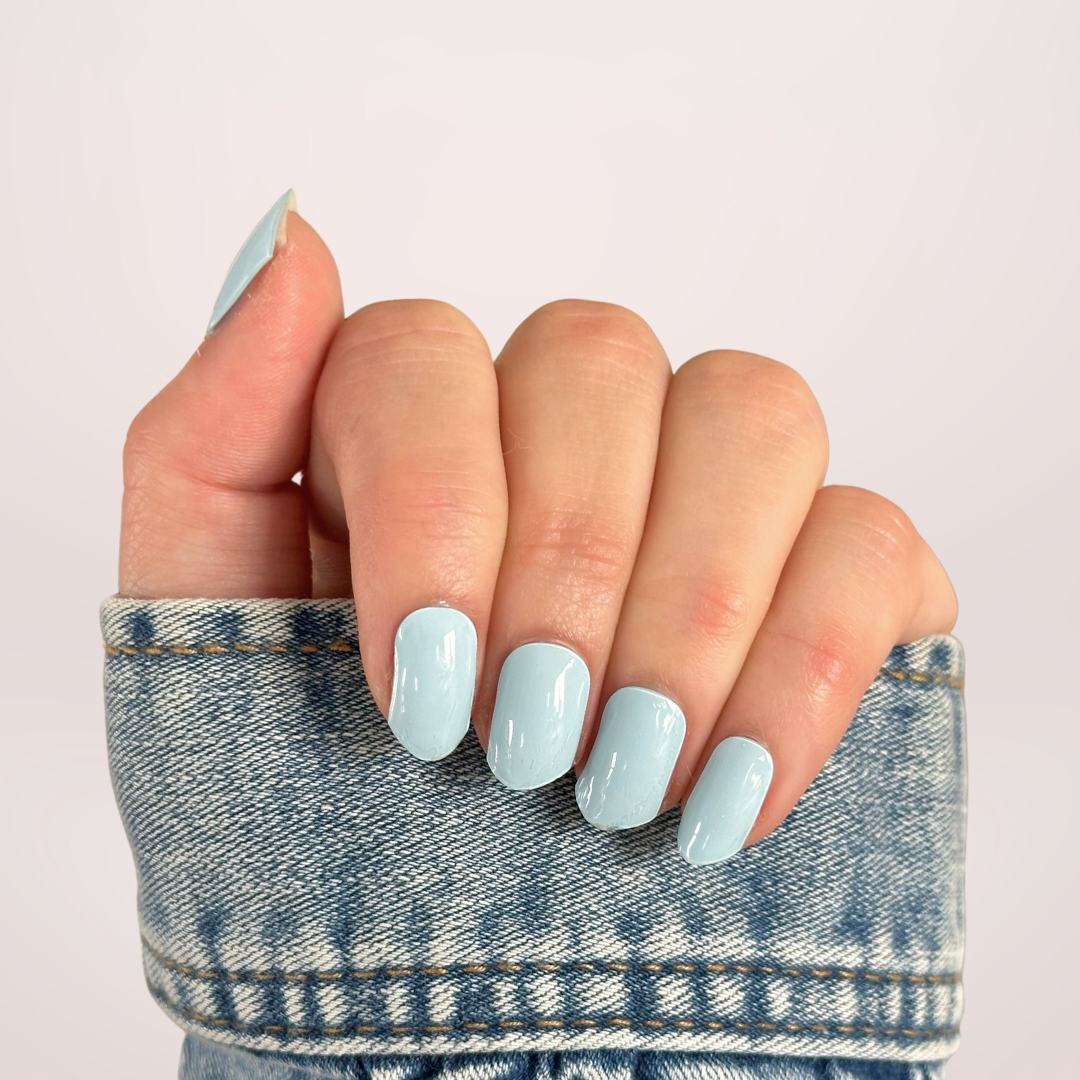 Sky Blue Gellakstickers