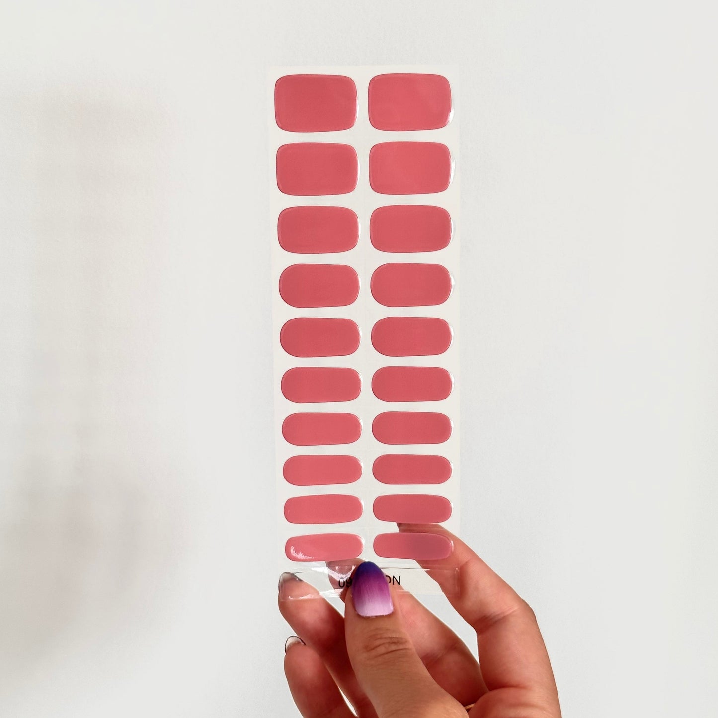 Dusty Rose Gellakstickers