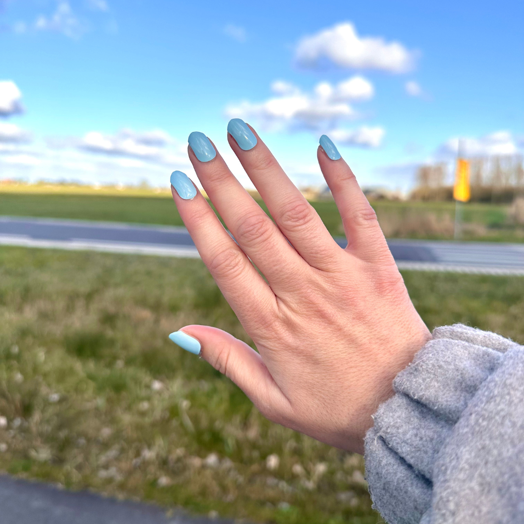 Sky Blue Gellakstickers