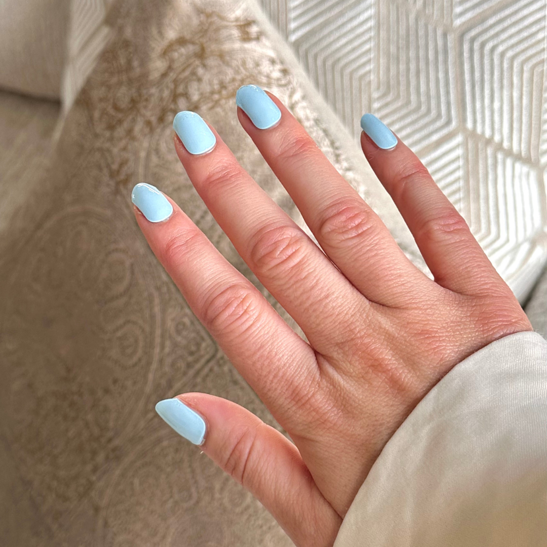 Sky Blue Gellakstickers