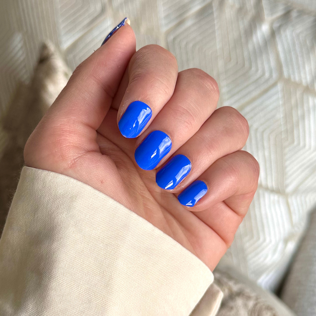 Cobalt Bliss Gellakstickers