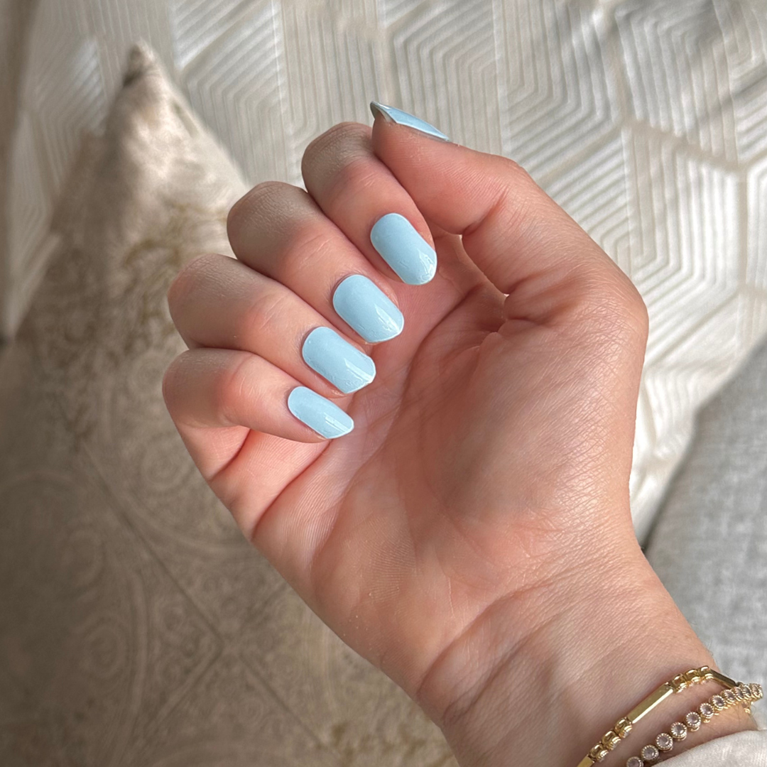 Sky Blue Gellakstickers