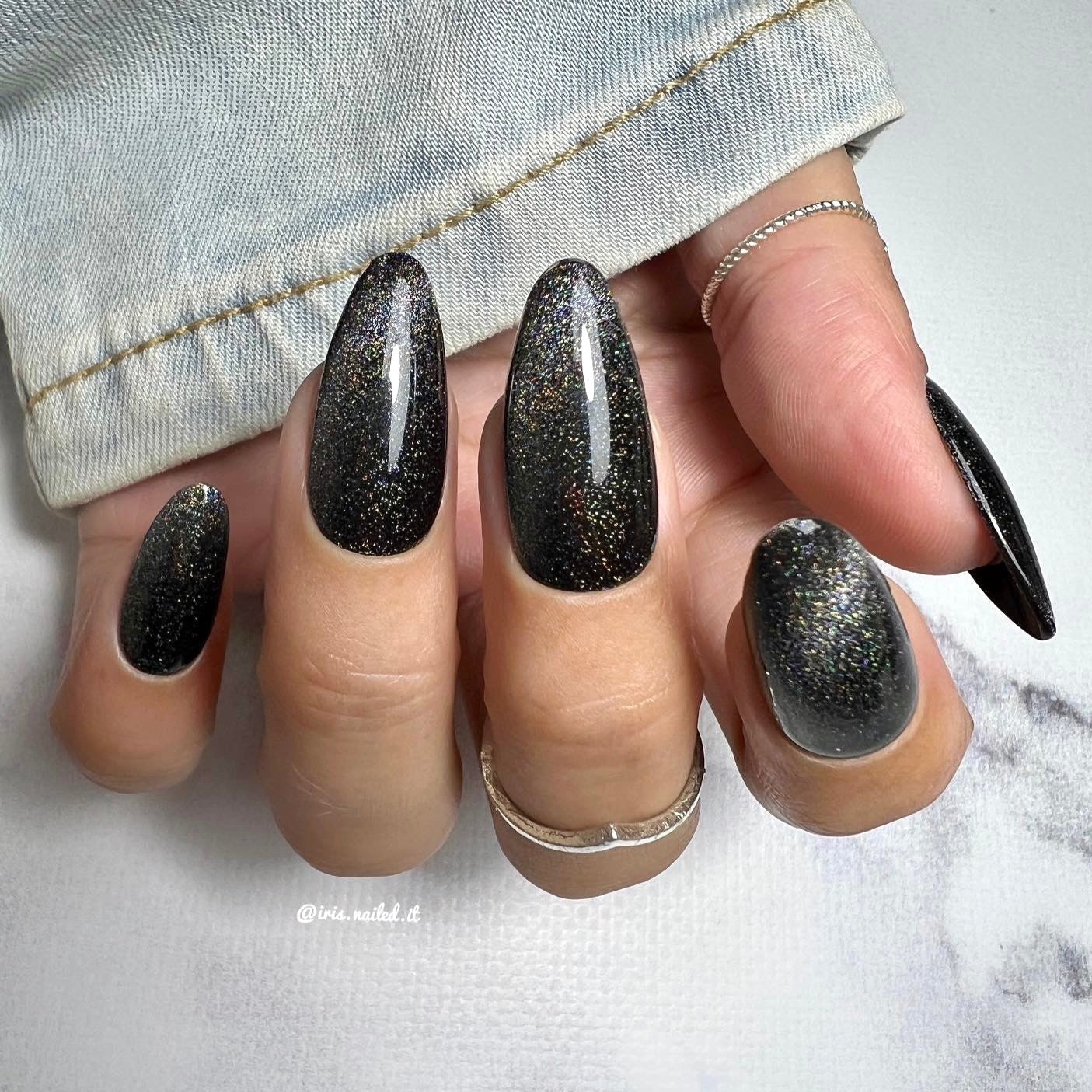 Black Cat Eye Gellakstickers