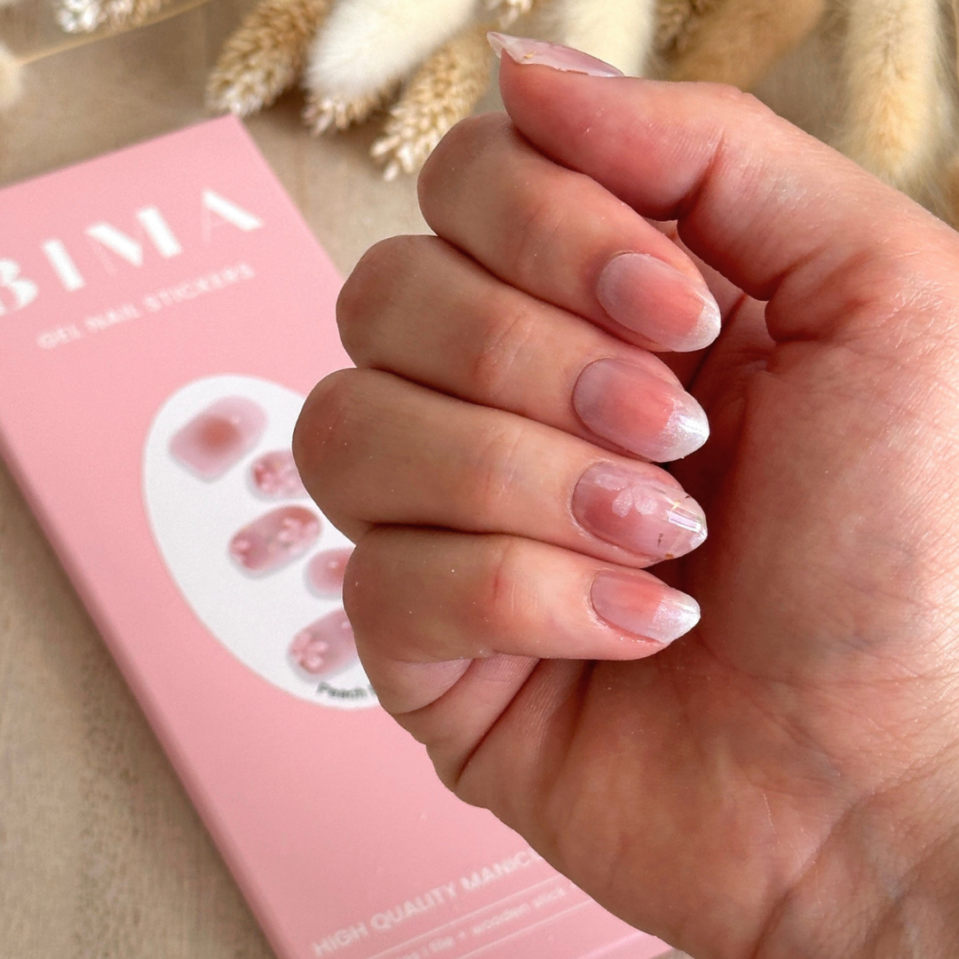 Peach Blossom Gellakstickers