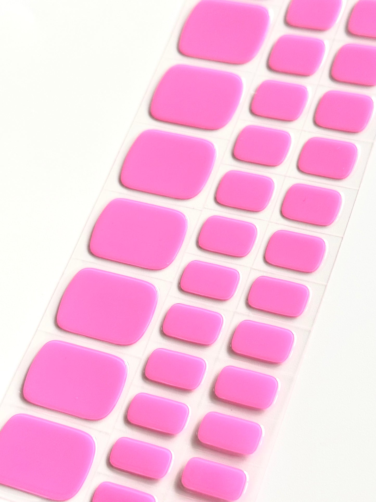 Pedicure Purple Gellakstickers