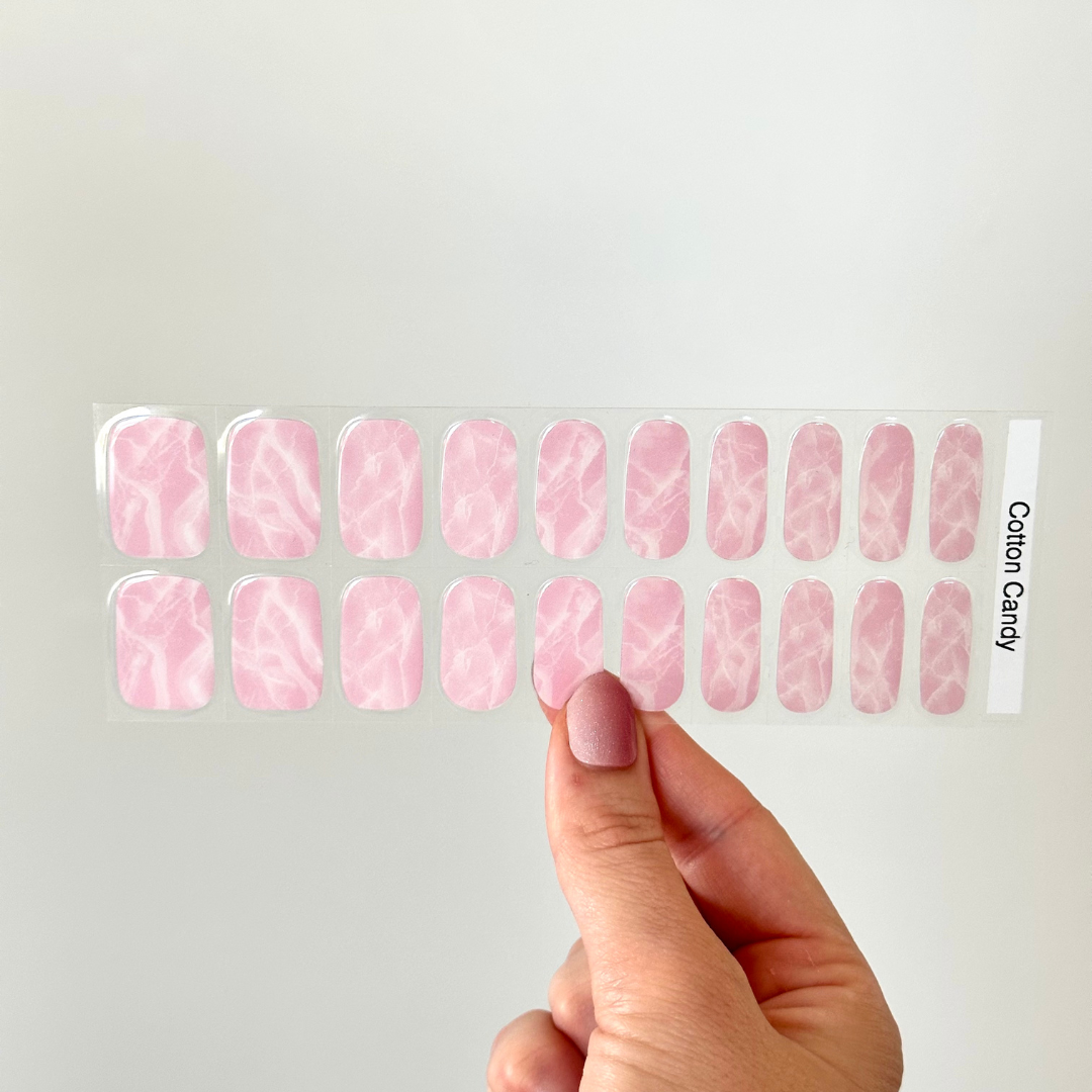 Cotton Candy Gellakstickers
