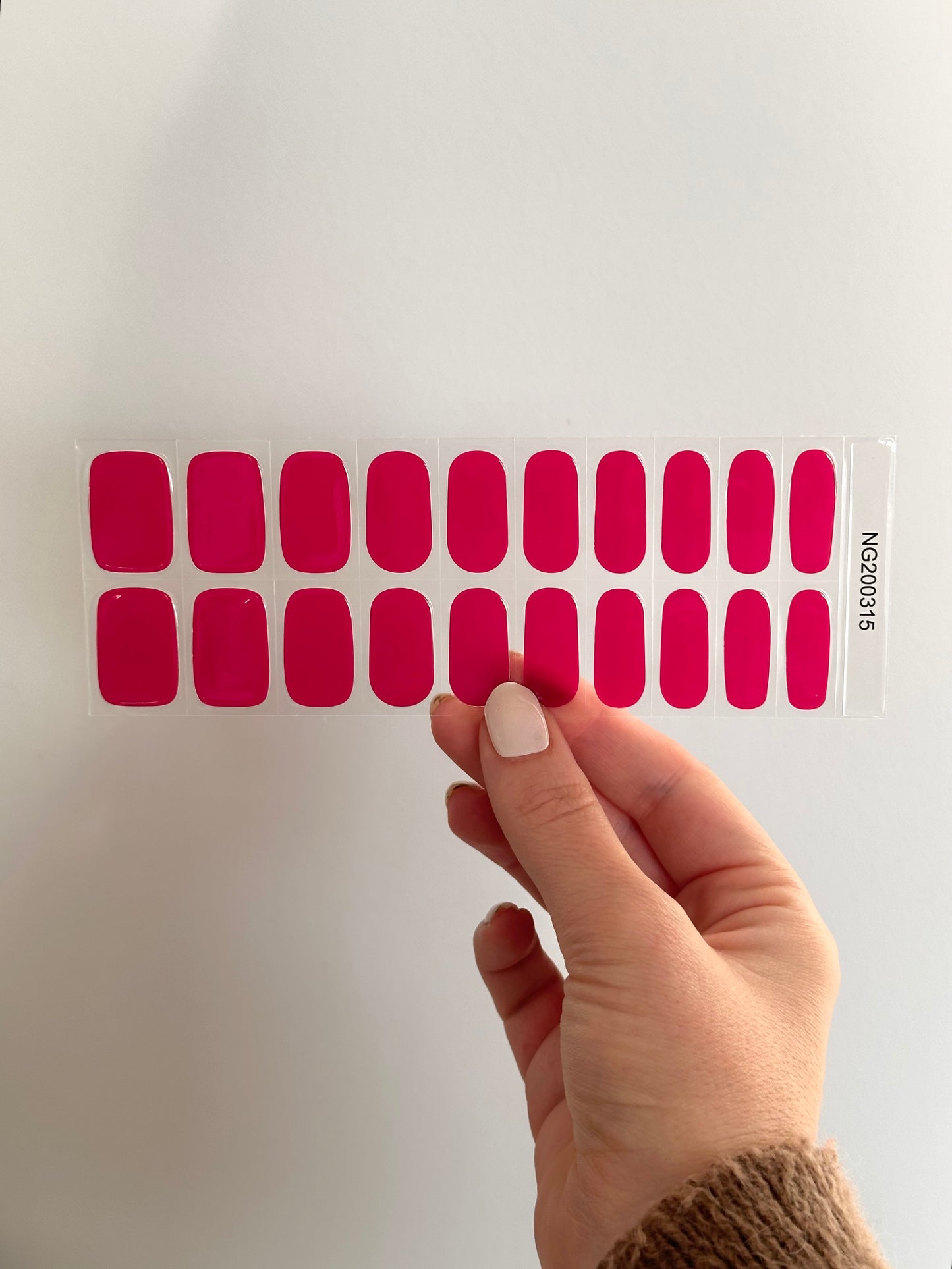 Raspberry Bloom Gellakstickers
