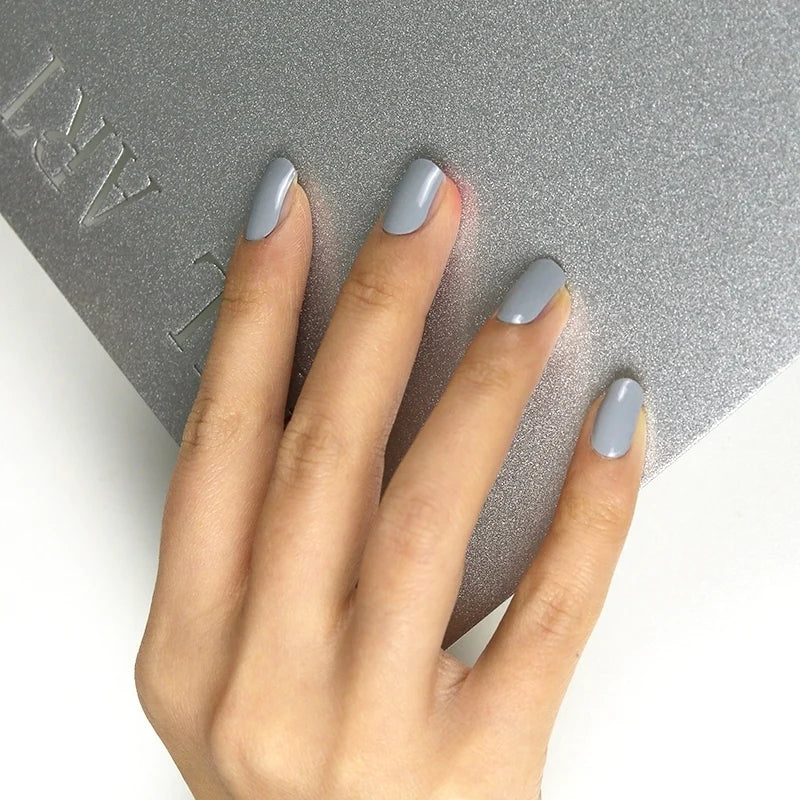 Mouse Grey Gellakstickers