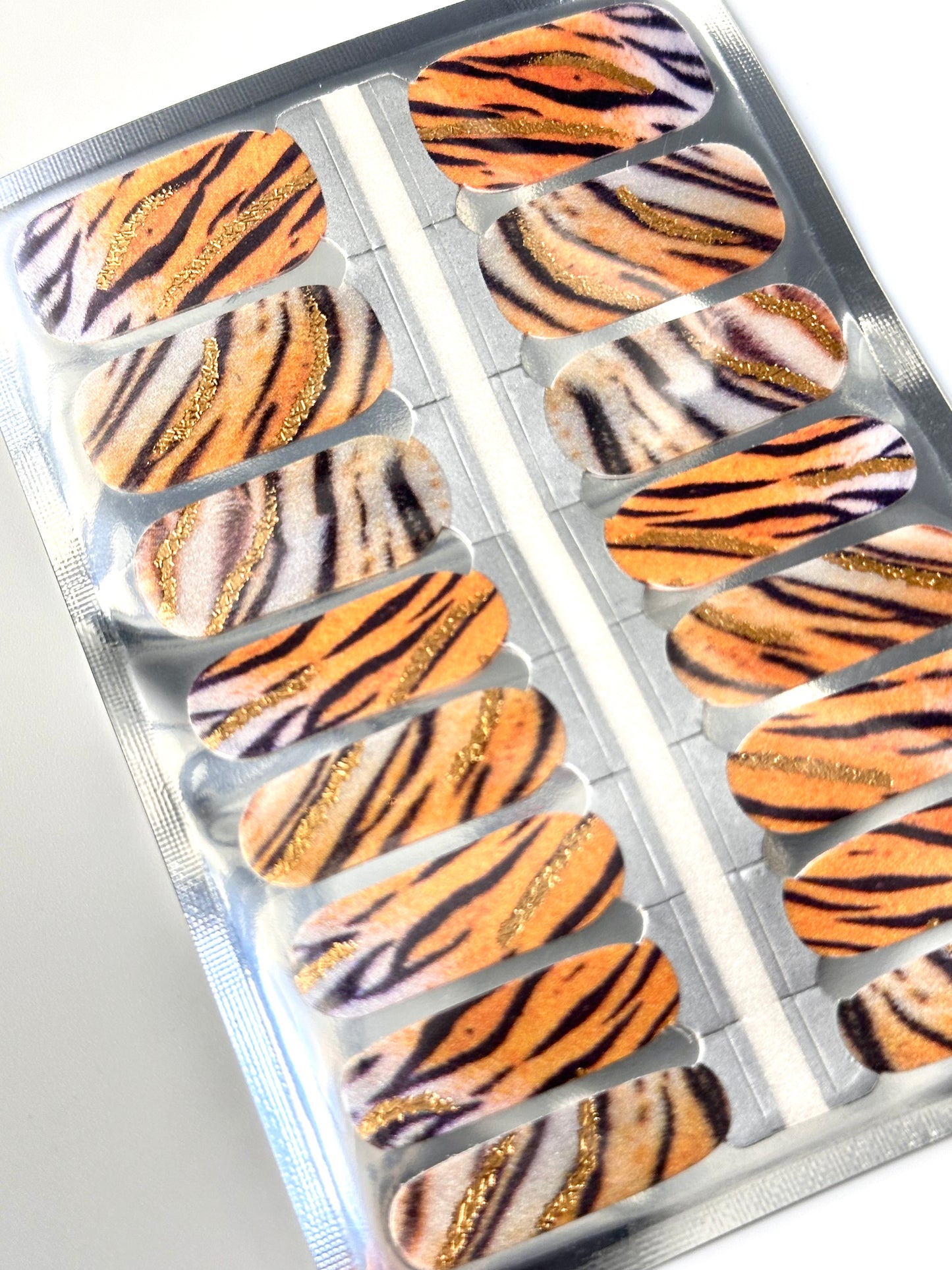 Wild Tiger Nagel Wraps