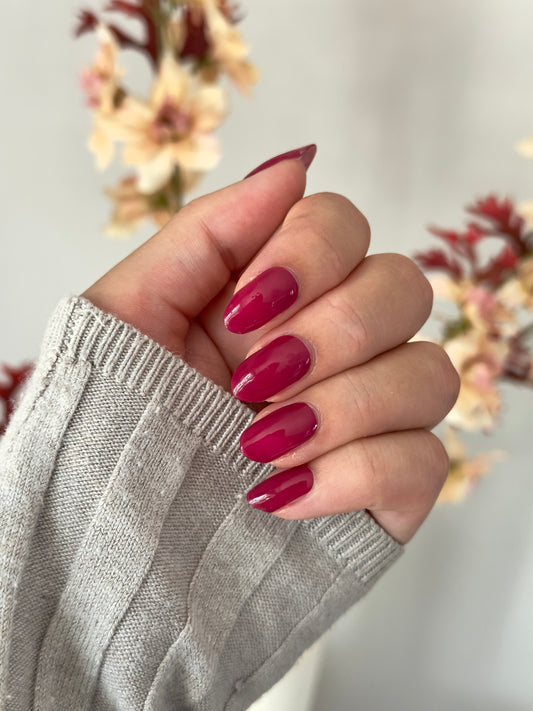 Raspberry Bloom Gellakstickers