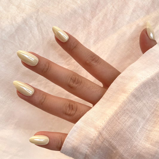 Butter Yellow Press-Ons