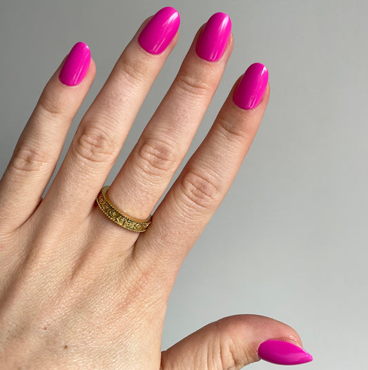 Fuchsia Fever Press-Ons